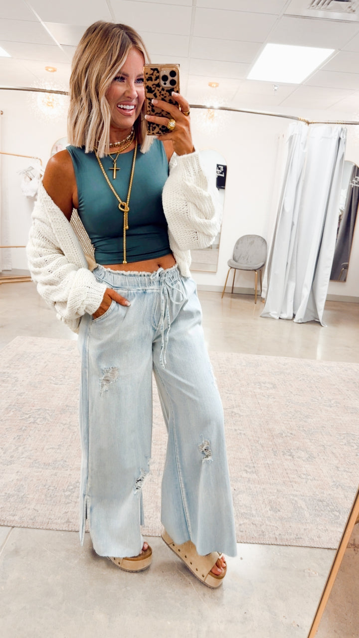 Skylar Open Front Cardigan Sweater