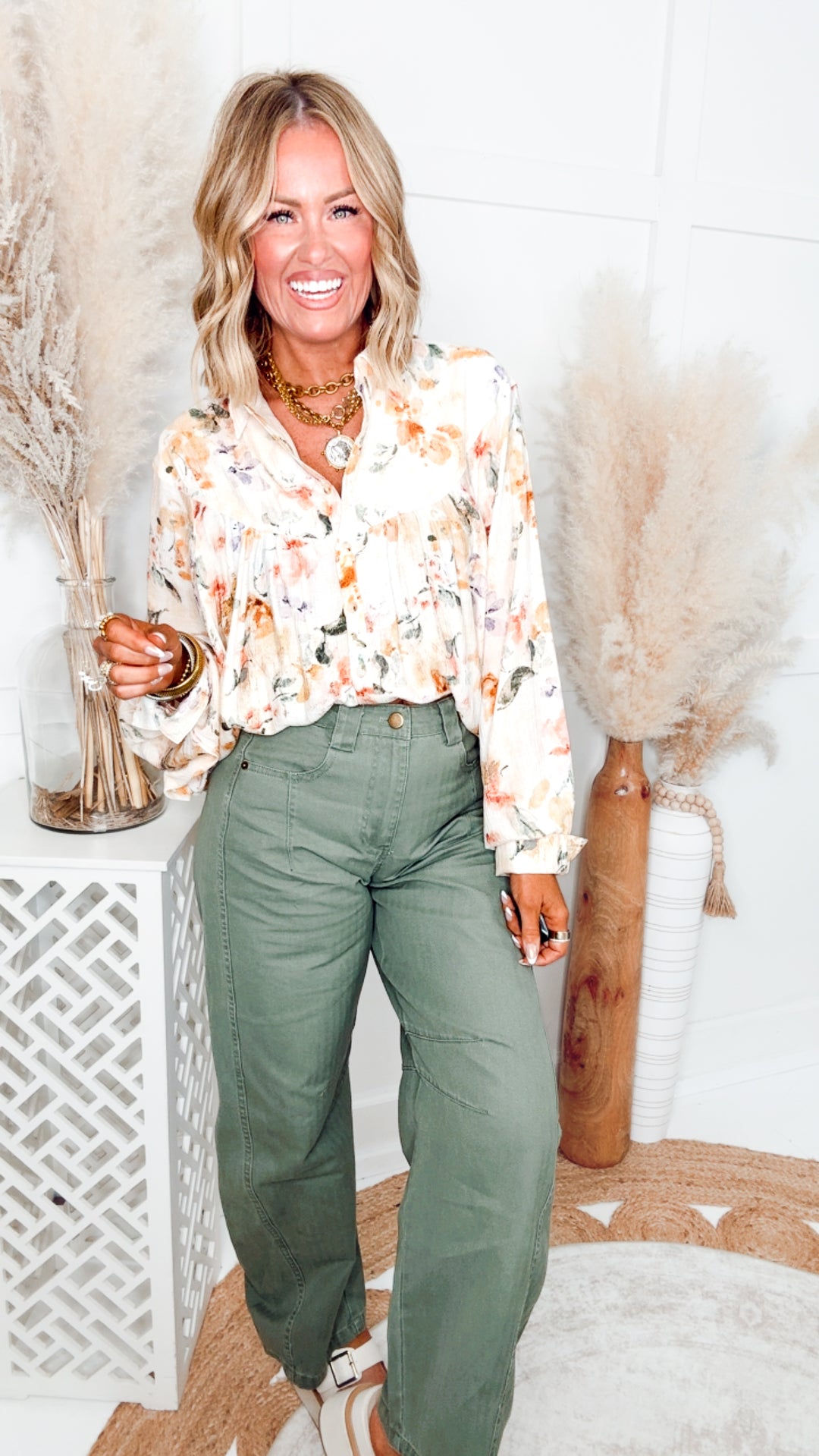 The Liana Floral Top