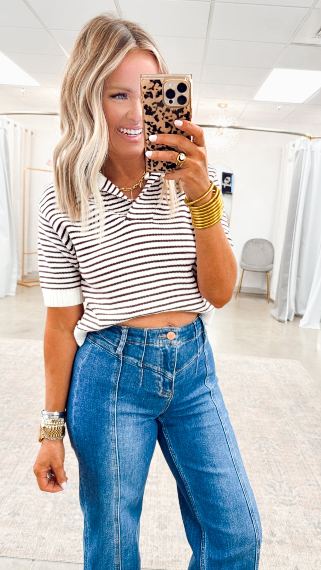 The Hollis Collared Top