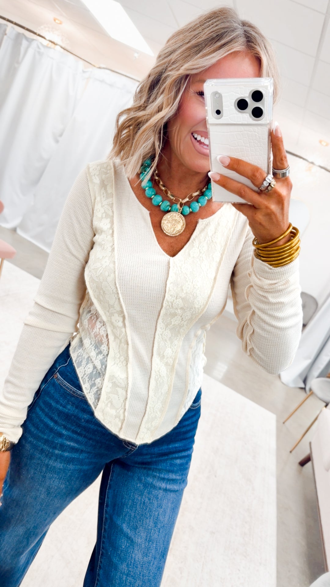 Sweet Serenity Top-Cream