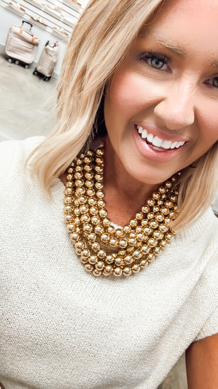 Seraphina Beaded Necklace