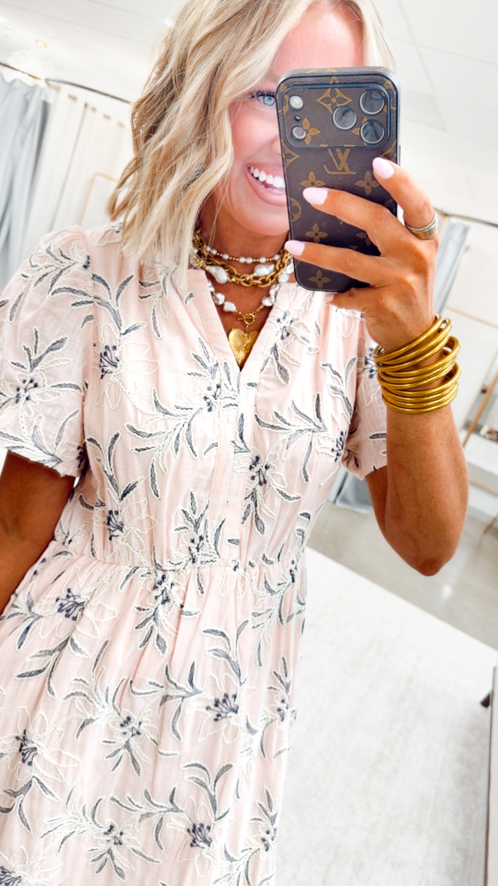 The Secret Garden Midi Dress