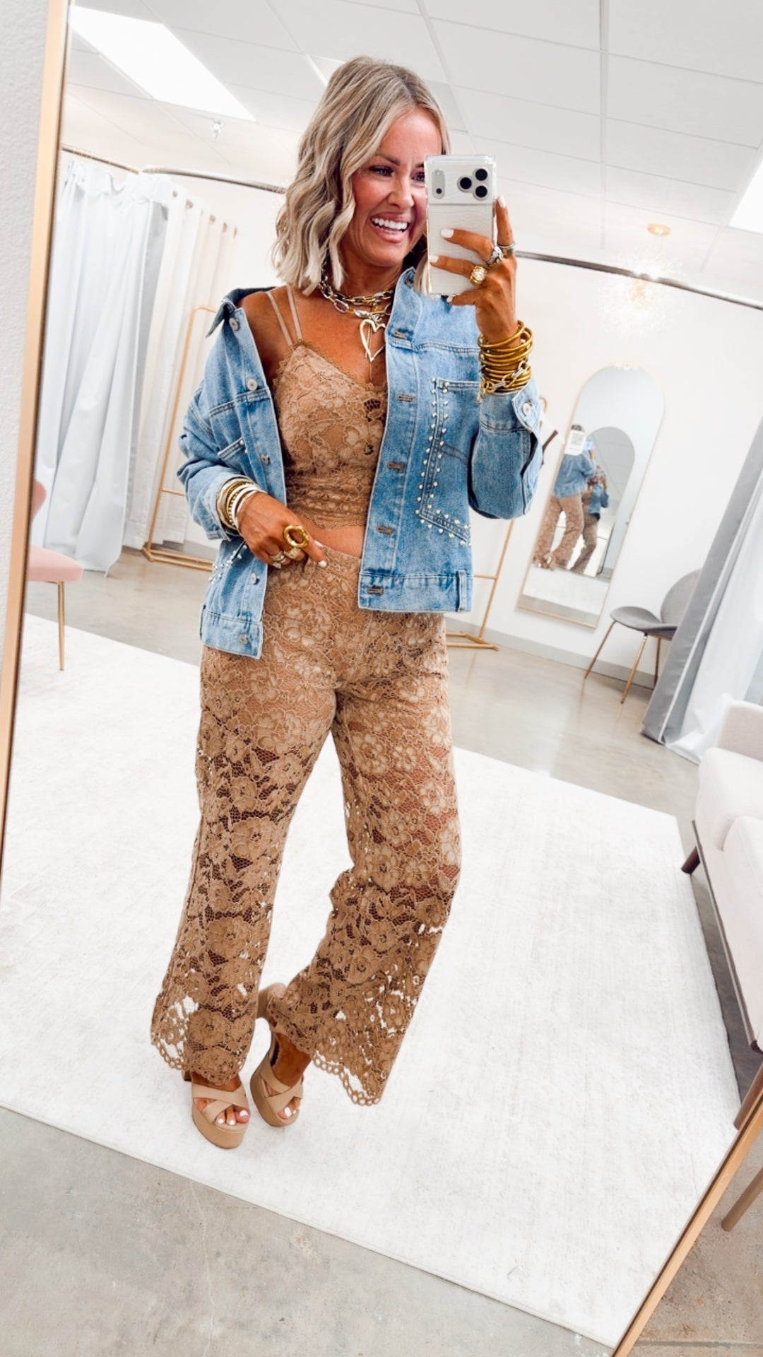 The Vale Lace Pants