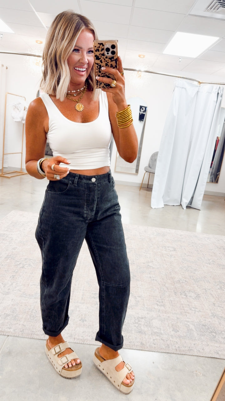 Butter Basic Tank-Beige