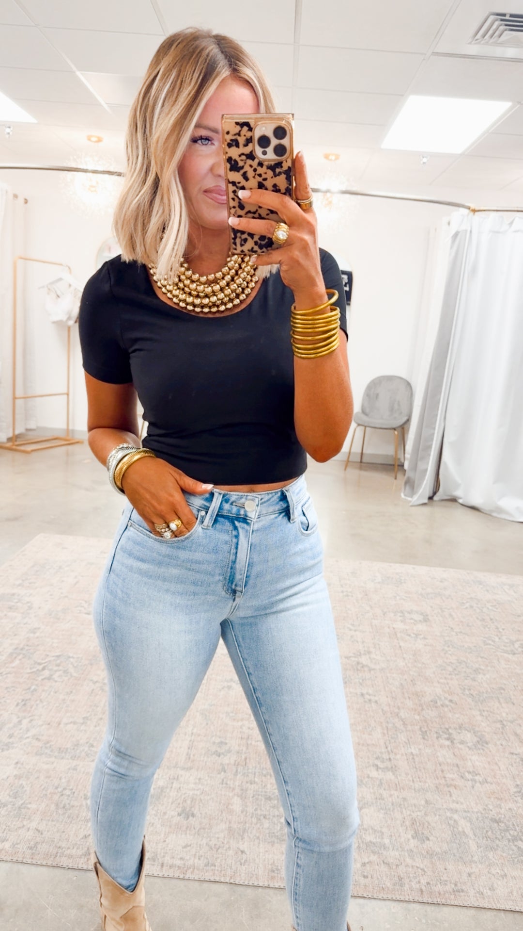 Basic Butter Bliss Top-Black