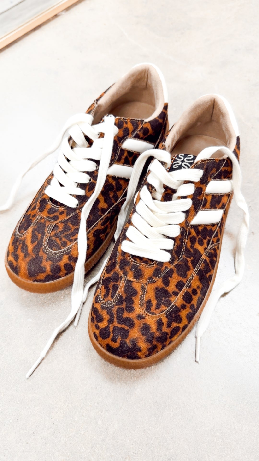 Renee Sneaker-Leopard Print
