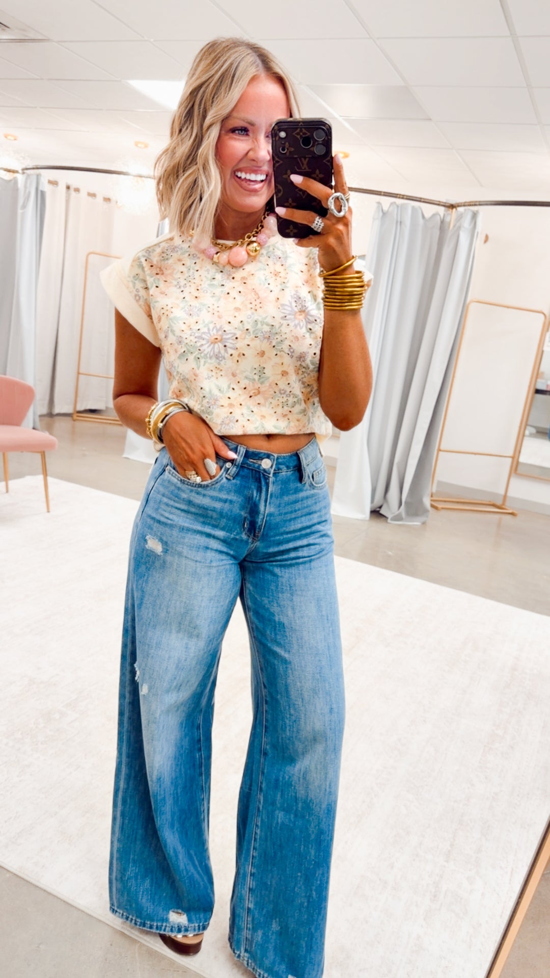 The Sloane Floral Top