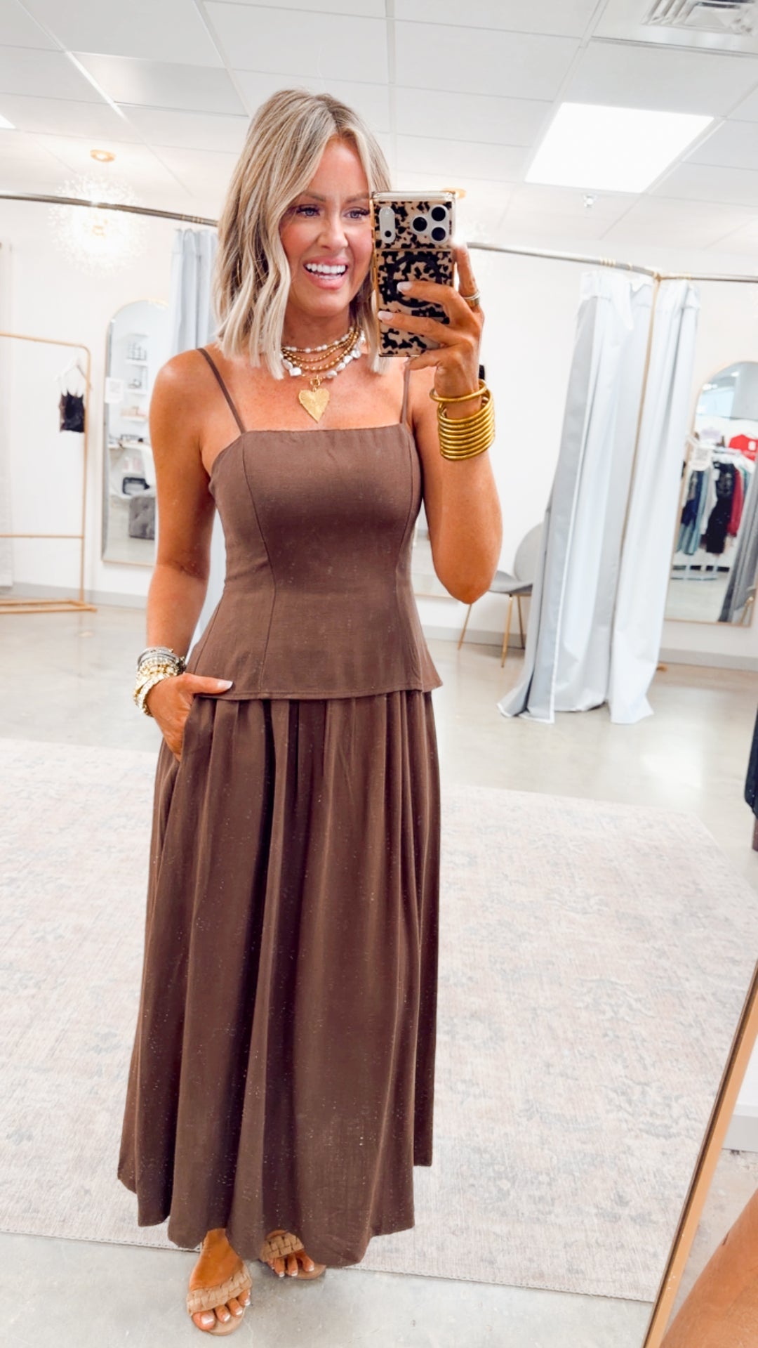 The Sinclair Cami Midi Dress