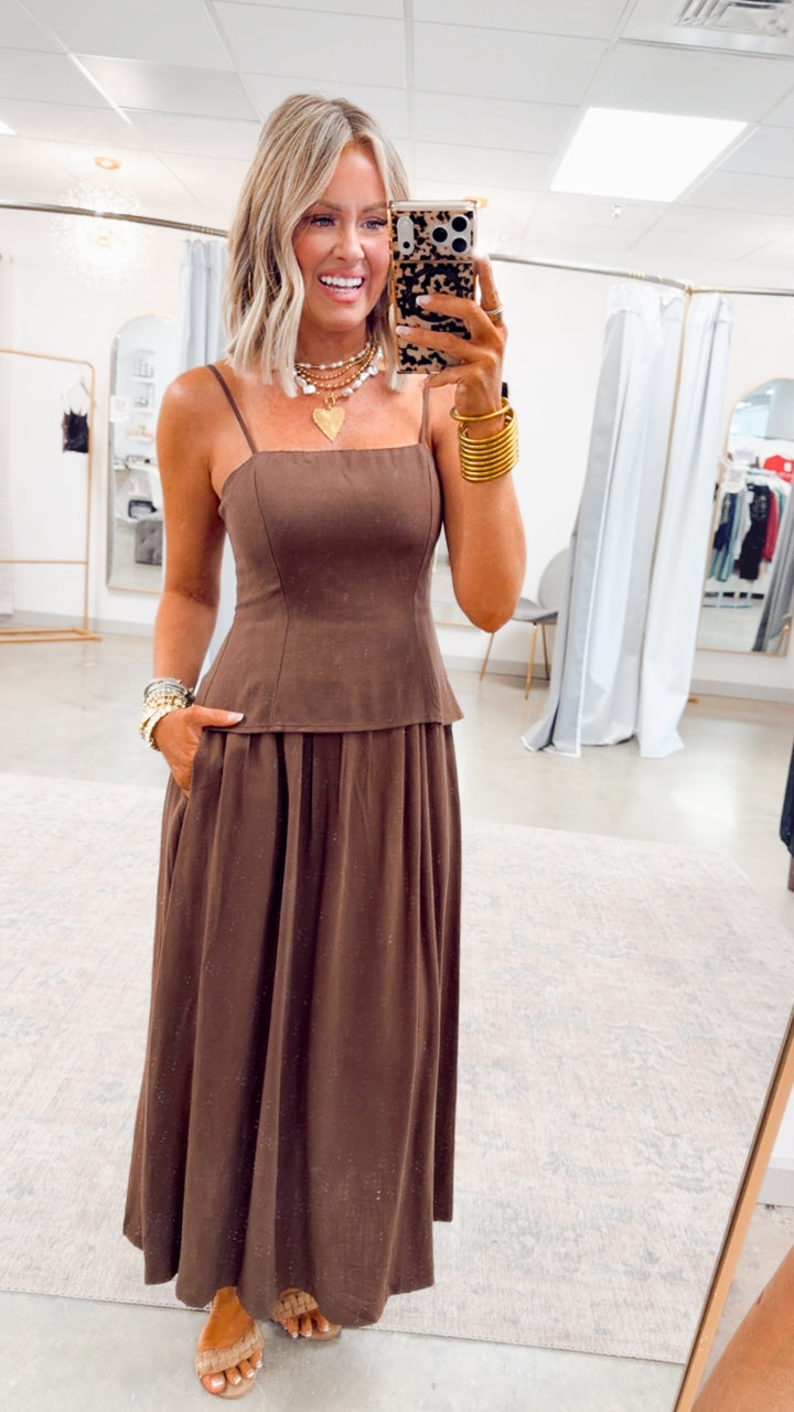 The Sinclair Cami Midi Dress