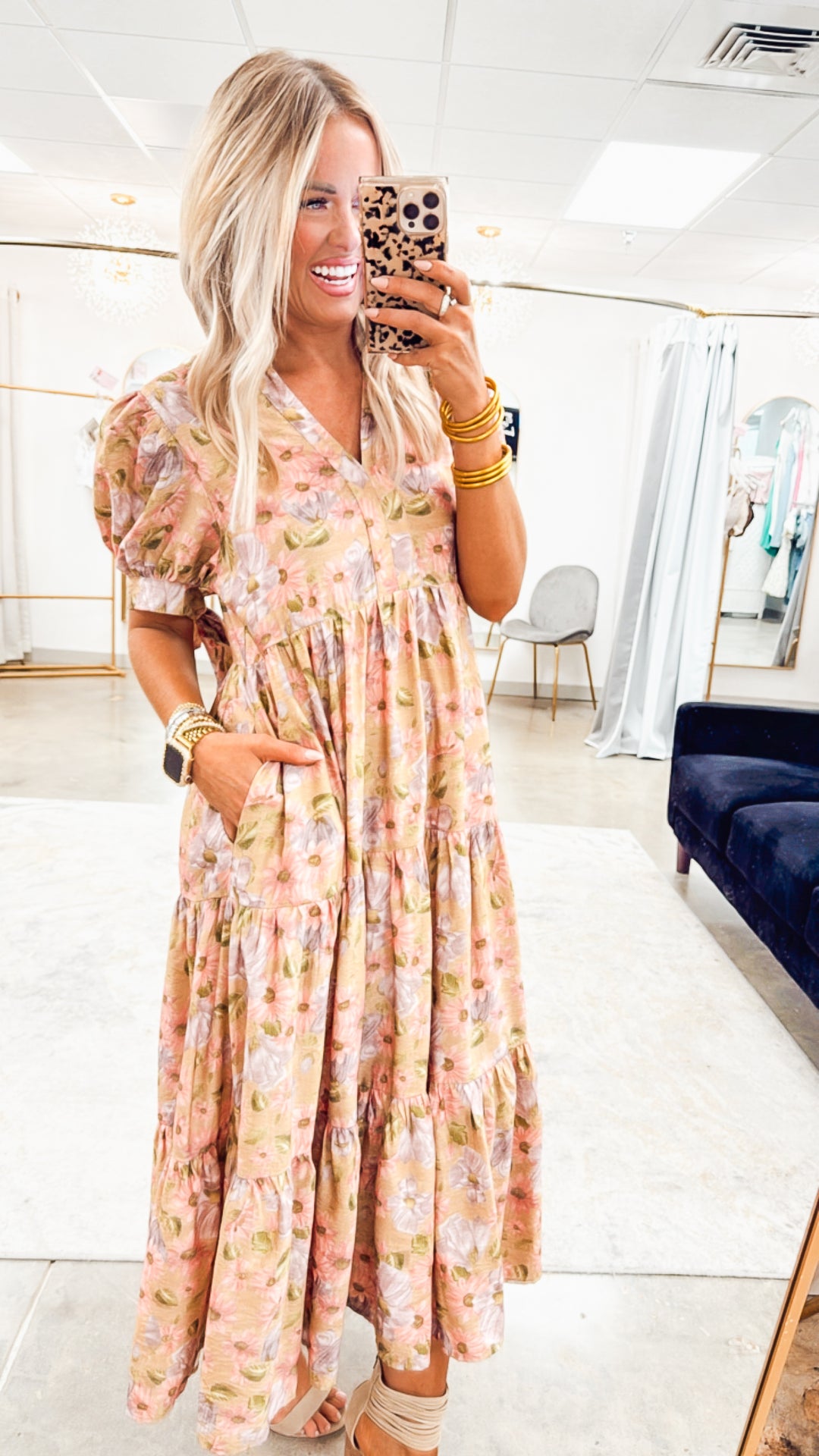Lena Vintage Bloom Midi