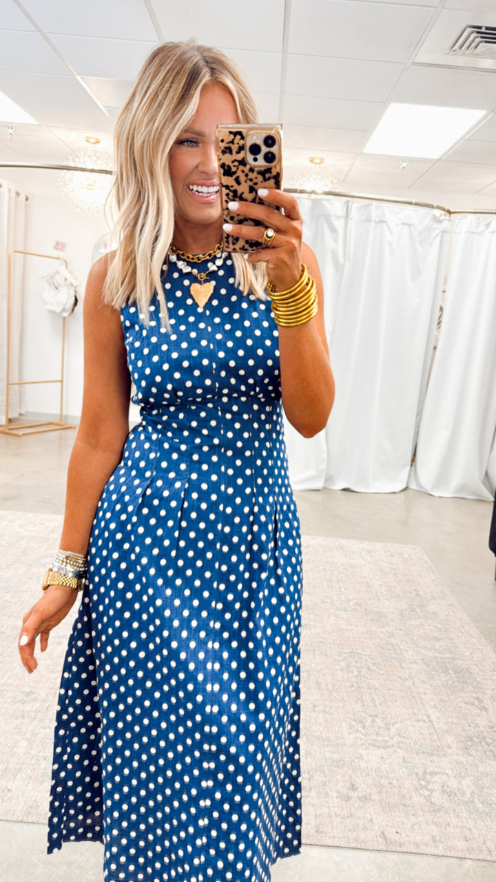 Estelle Polka Dot Dress