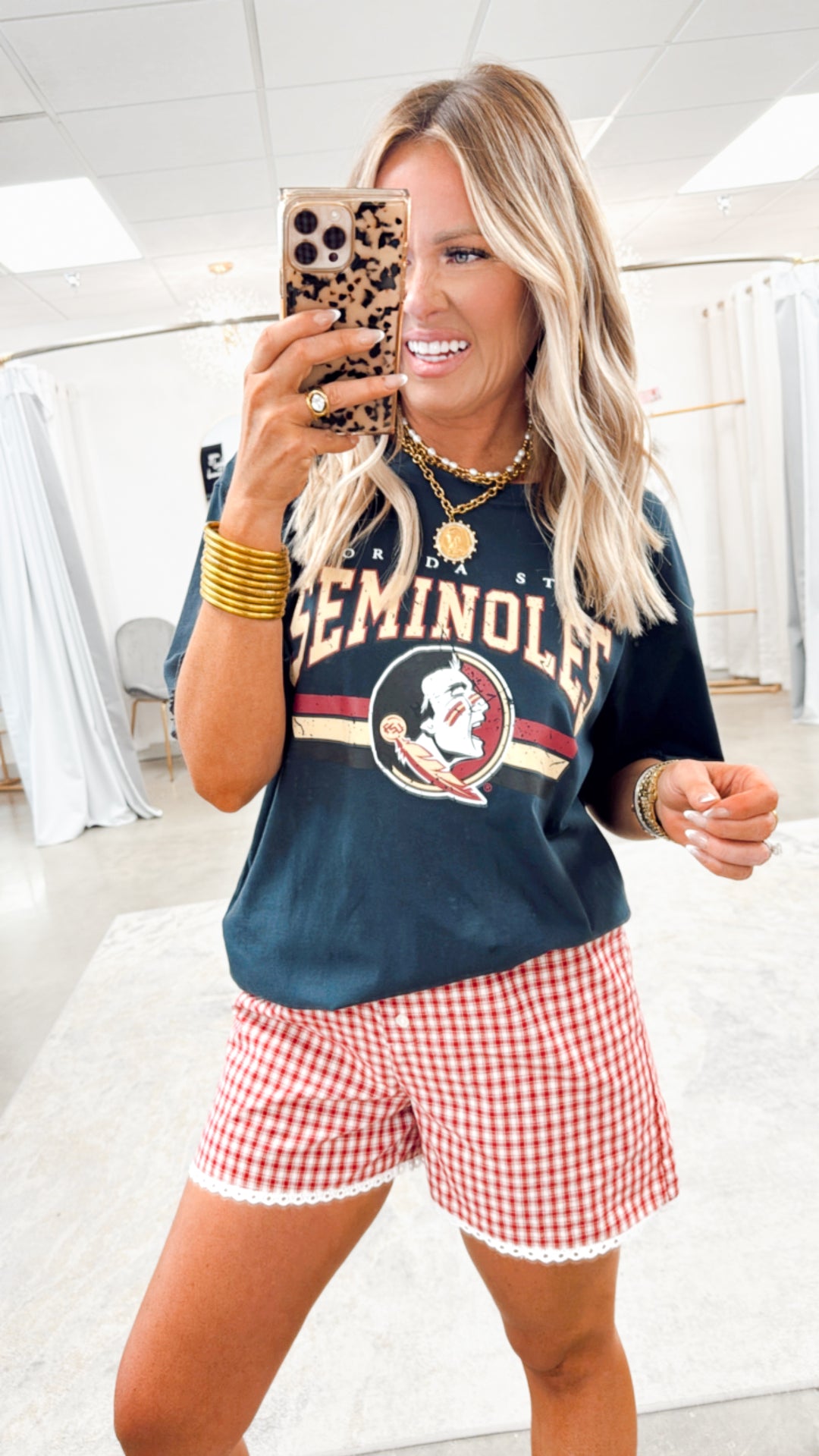 Seminoles Distressed Boyfriend Tee