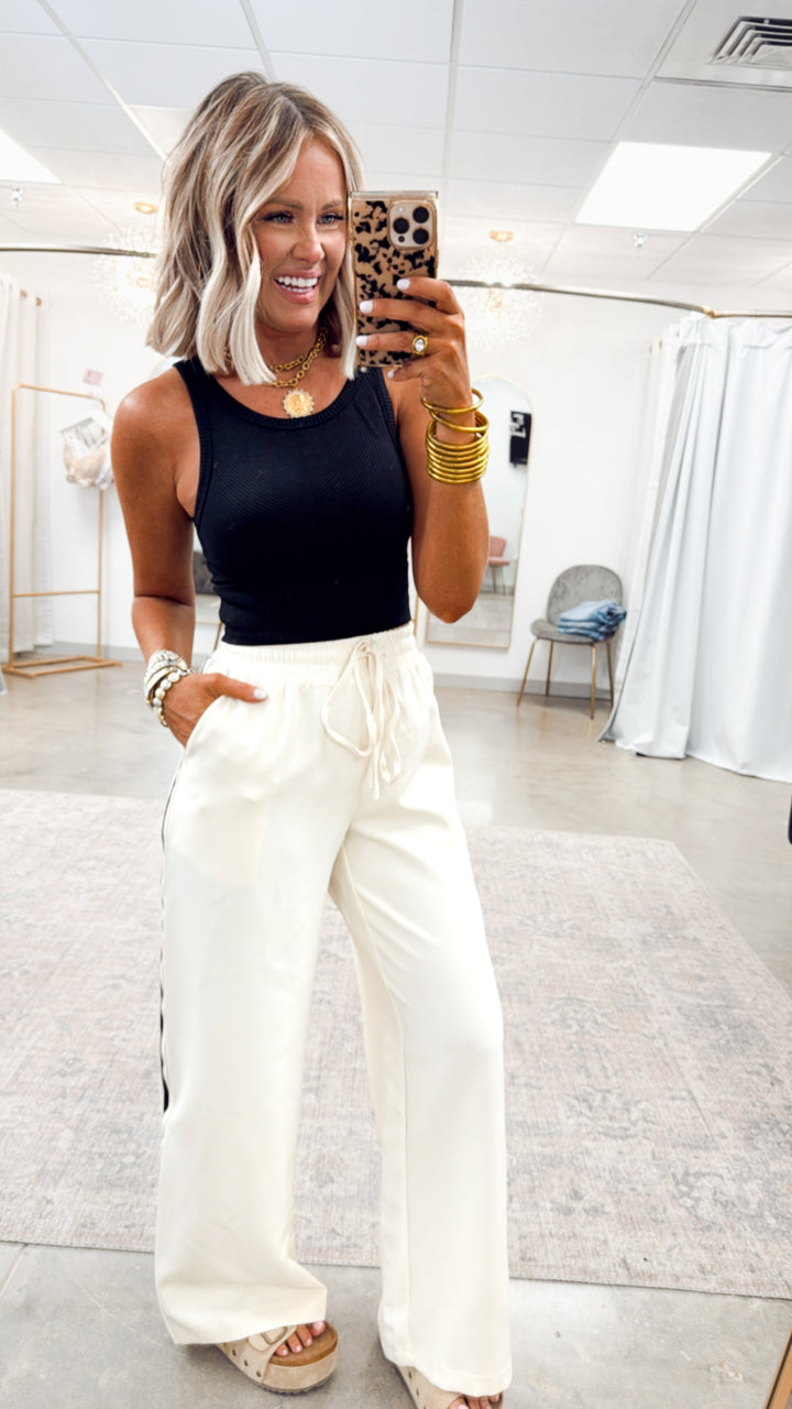 Jetset Pants-Cream
