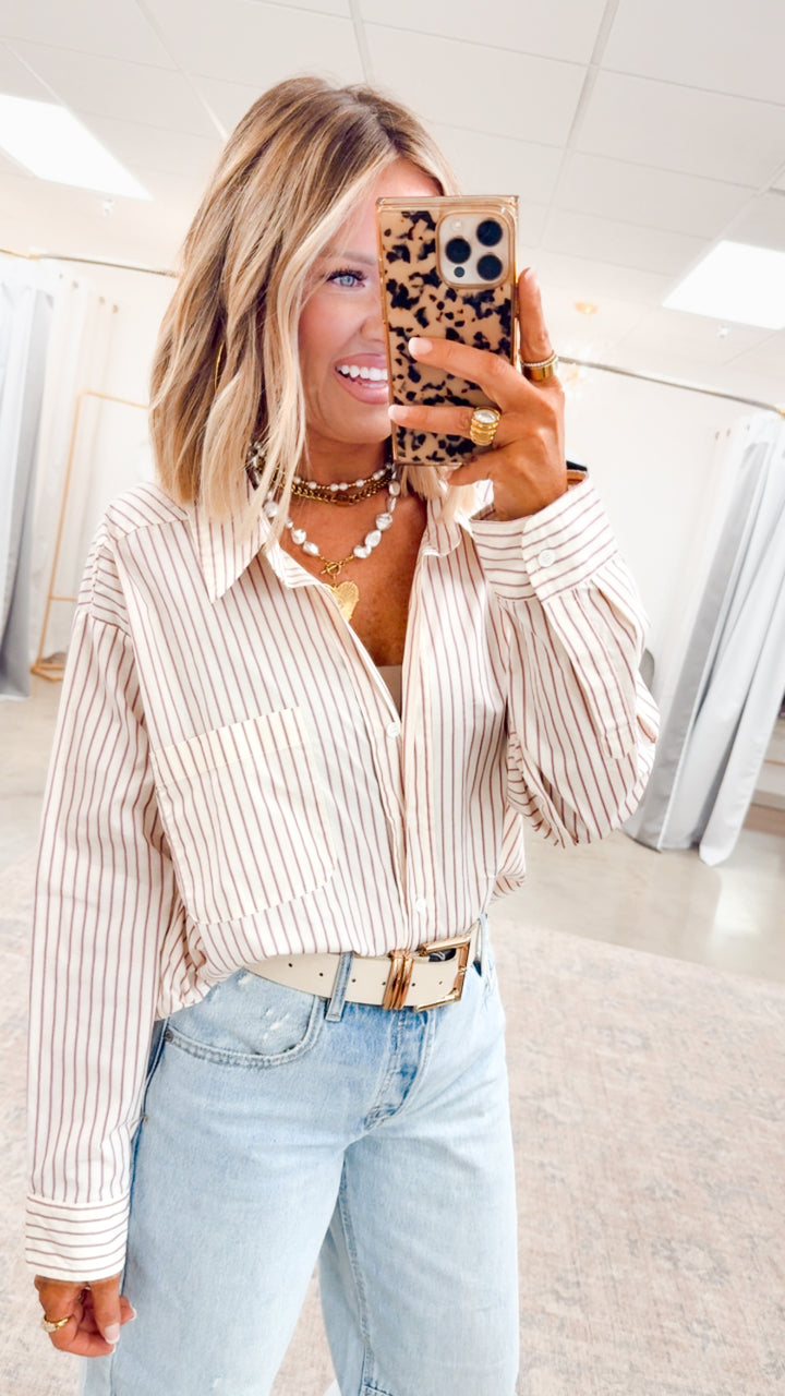 Emilia Striped Shirt