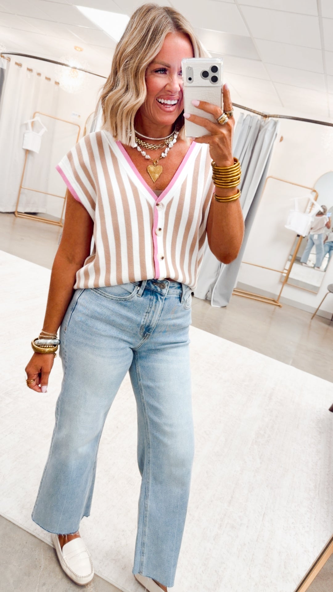 The Pink Harbor Top