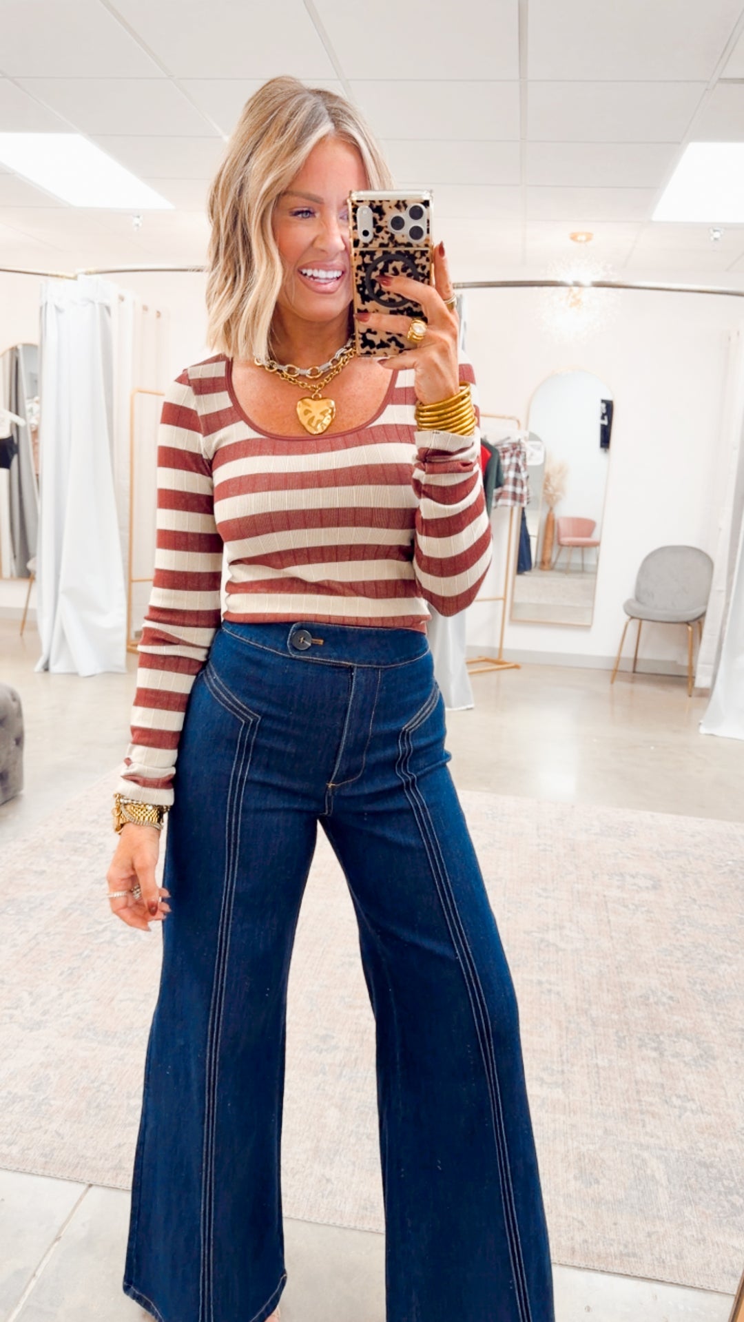 Casual Stripe Top