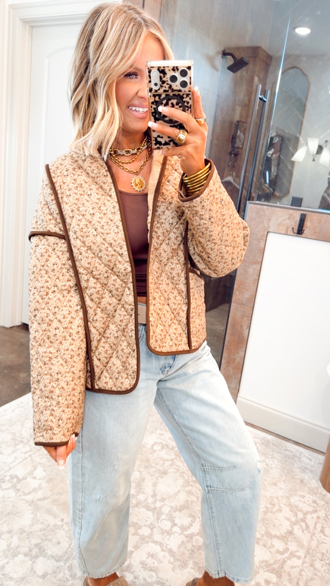 The Harvest Bloom Quilted Jacket