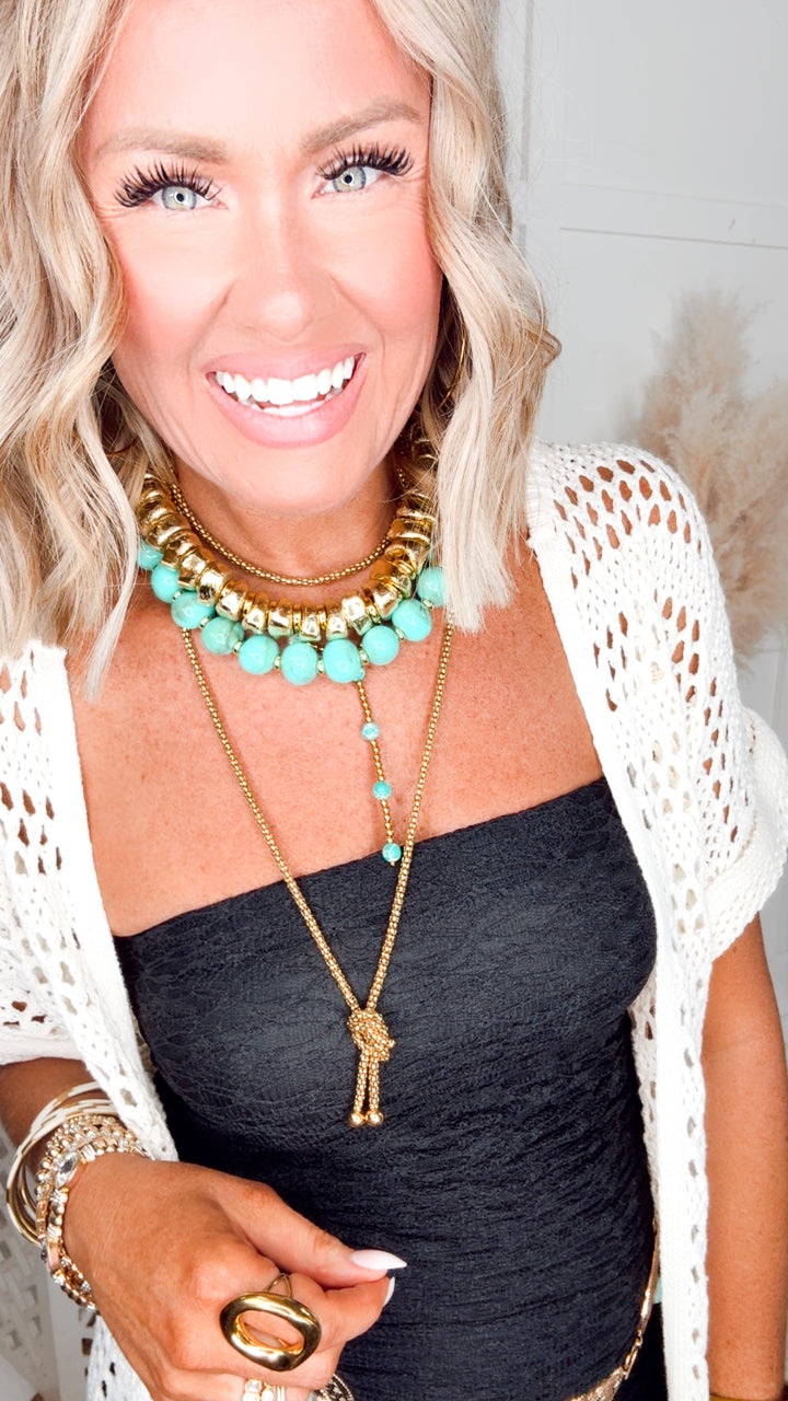The Meadowline Cardigan-Ivory