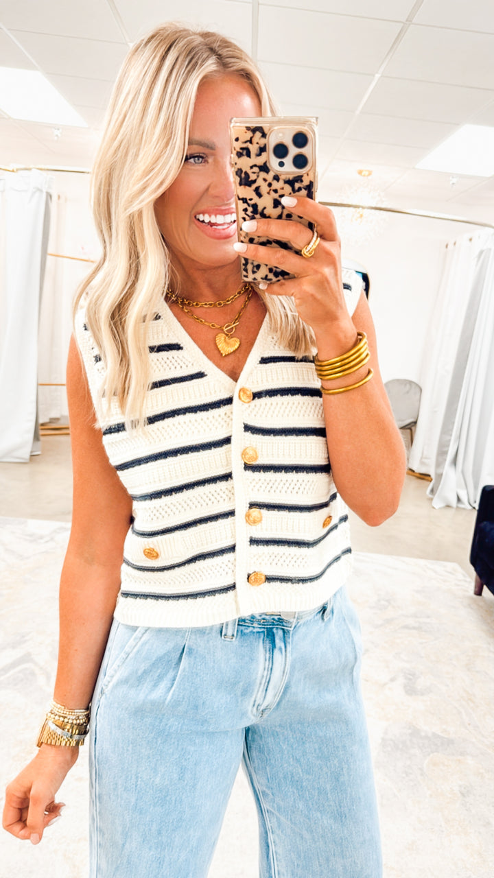Sailor Striped Vest