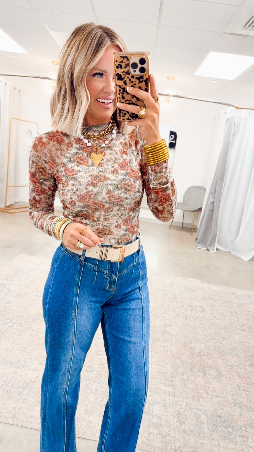 Lucy High Rise Wide Leg Jean-Dark