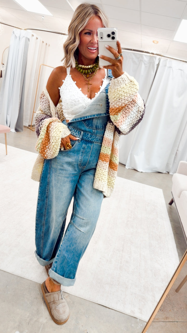 The Brooke Barrel Overalls
