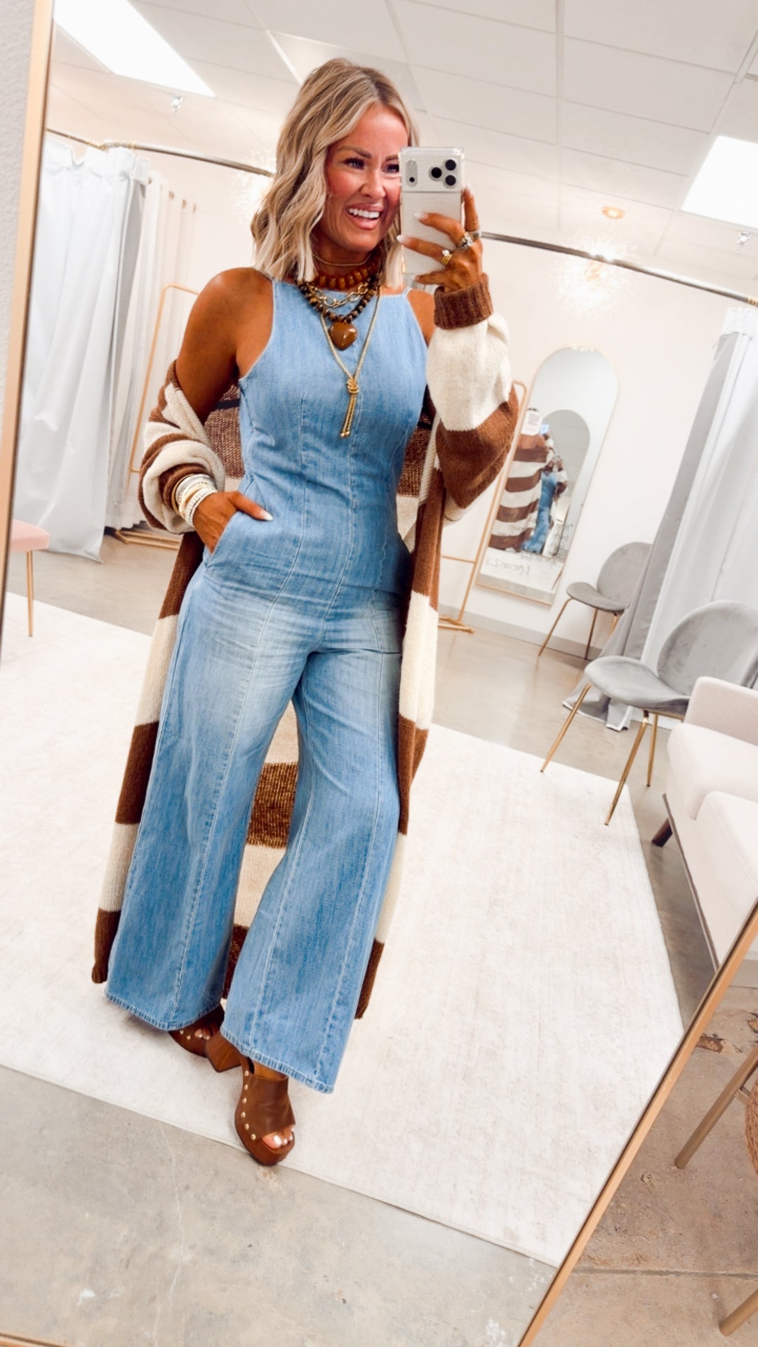The Hollis Denim Jumpsuit