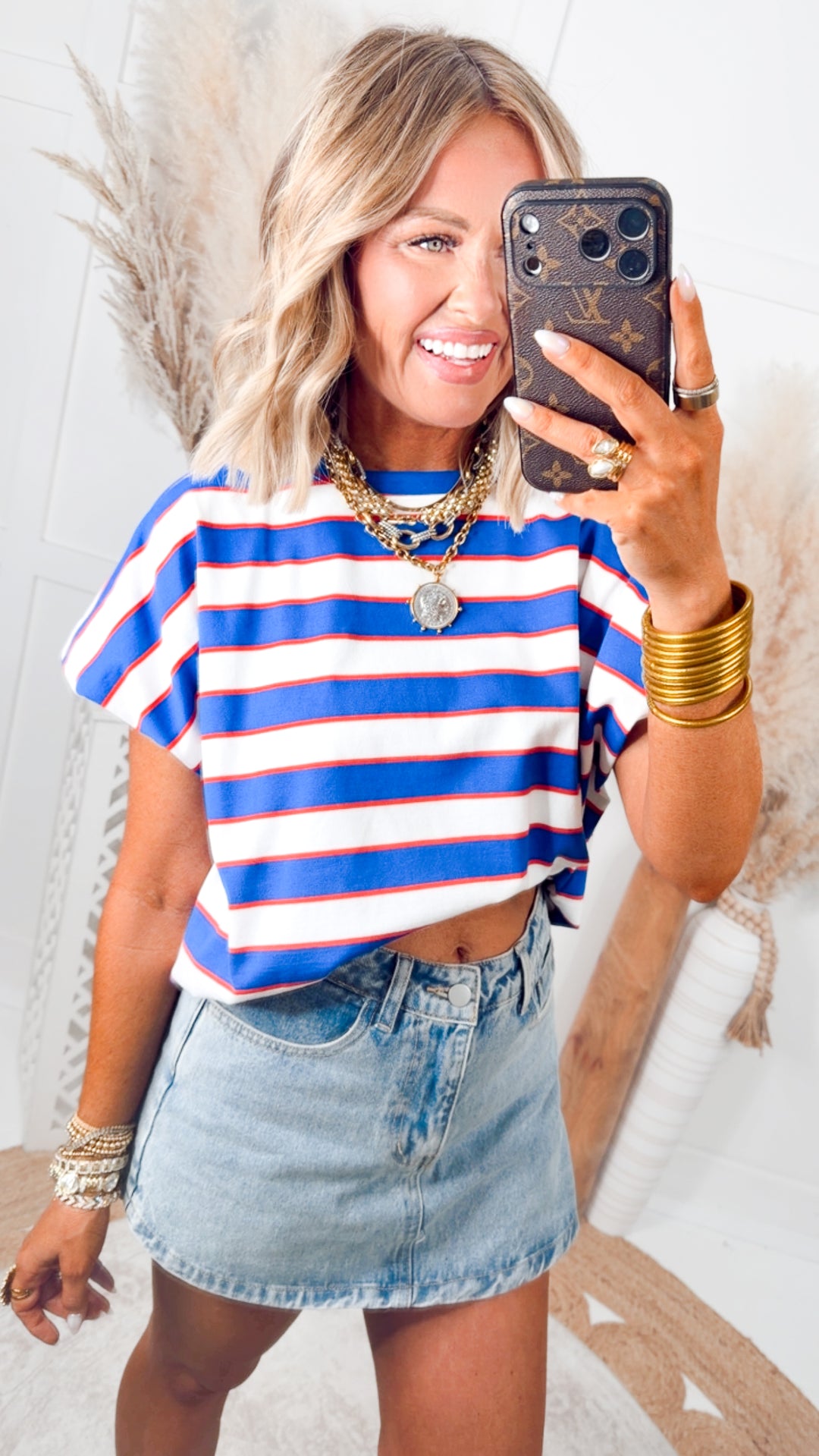 The American Striped Tee
