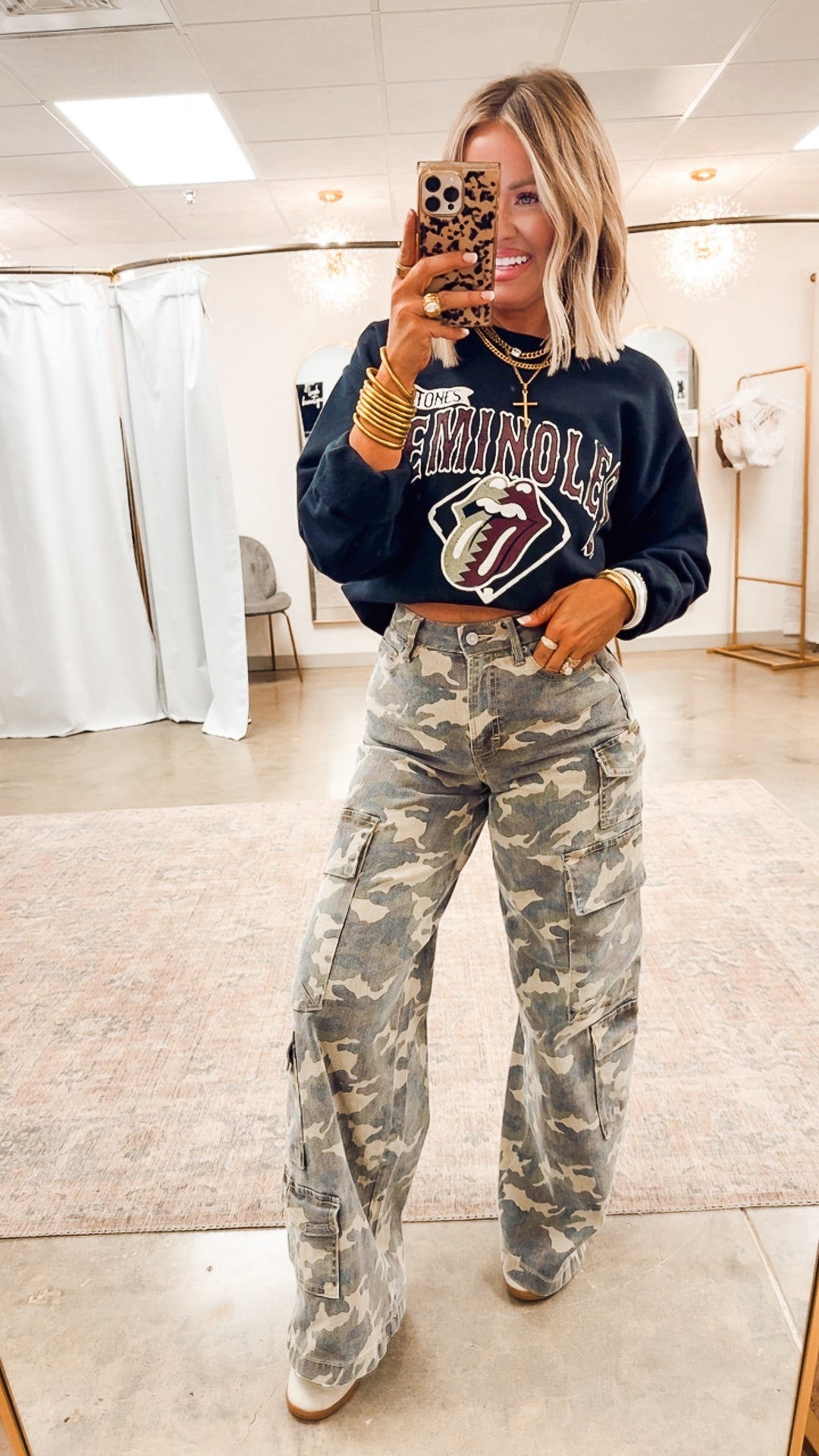 Rolling Stones Seminoles Diamond Sweatshirt