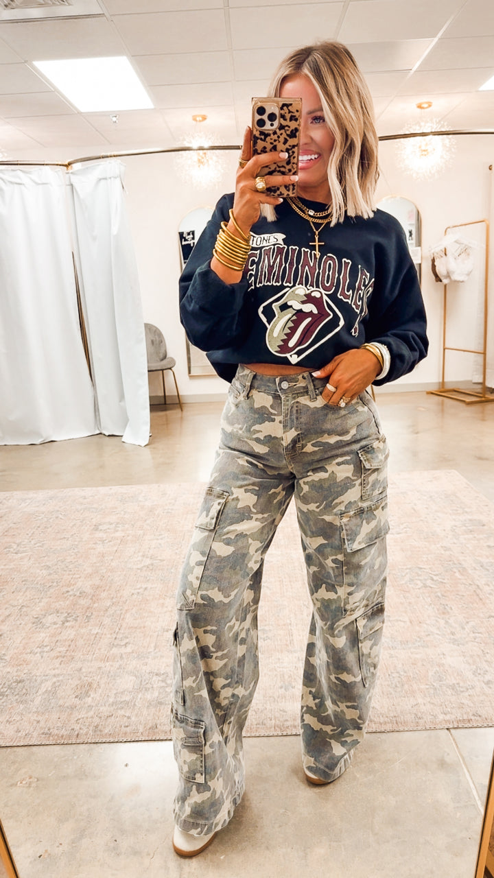 Rolling Stones Seminoles Diamond Sweatshirt