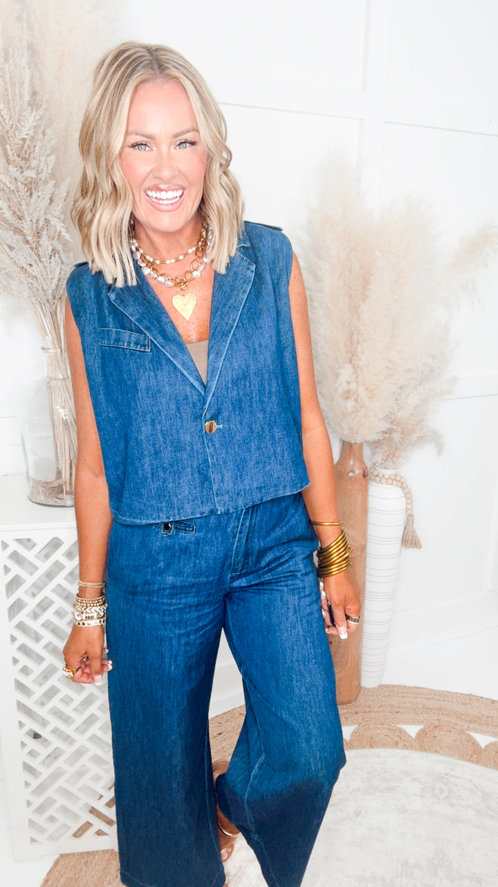 The Denim Lane Set