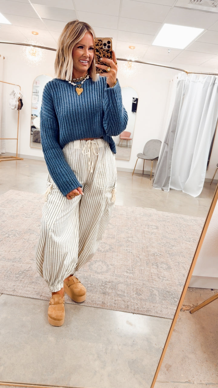 The Odette Jogger Pants-Oatmeal