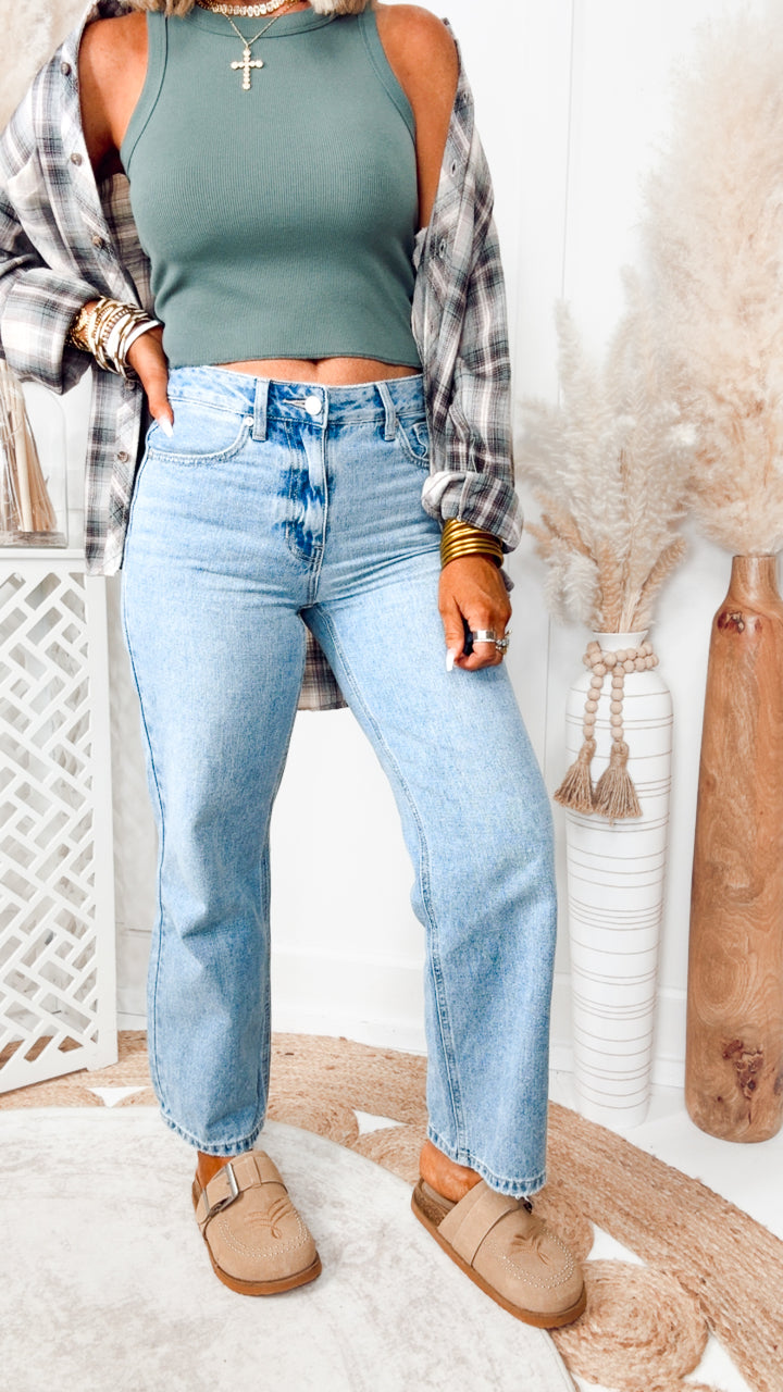 The Phoenix High Rise Loose Fit Jean-Light