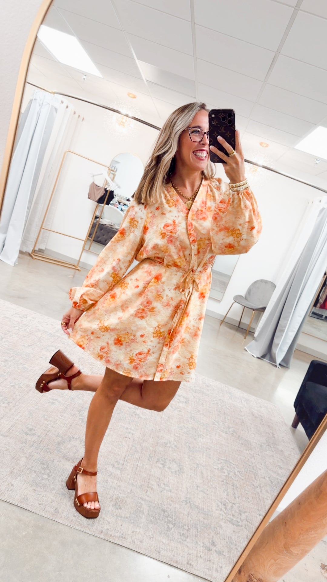The Blushing Garden Mini Dress