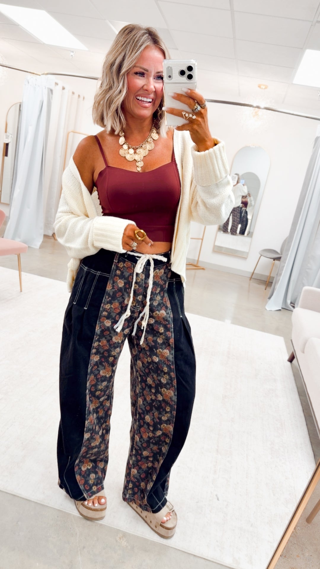 The Willow Haze Pants-Black