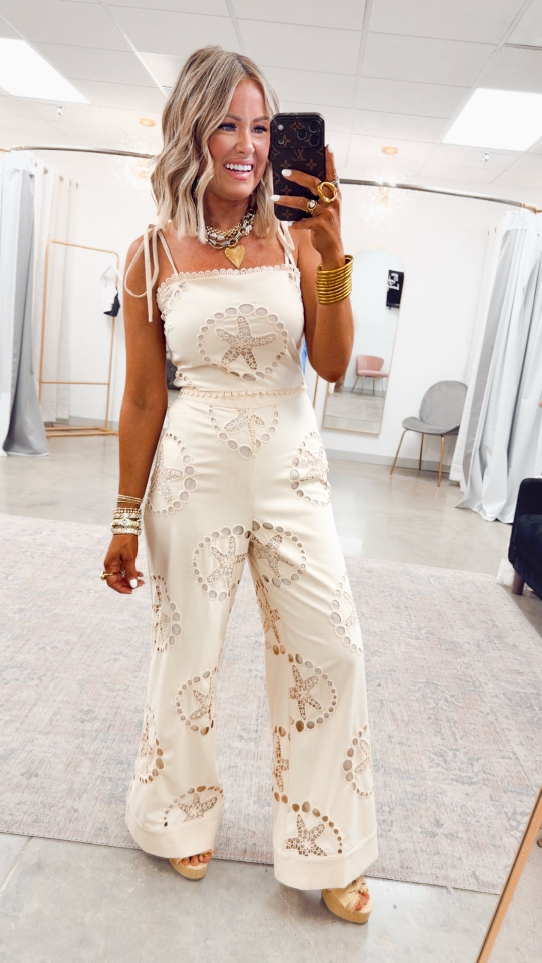 The Starshore Two Piece Set-Taupe