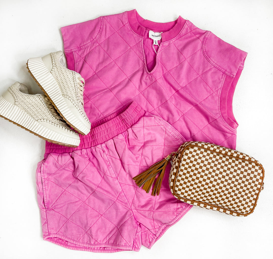 Washed Quilted Duo