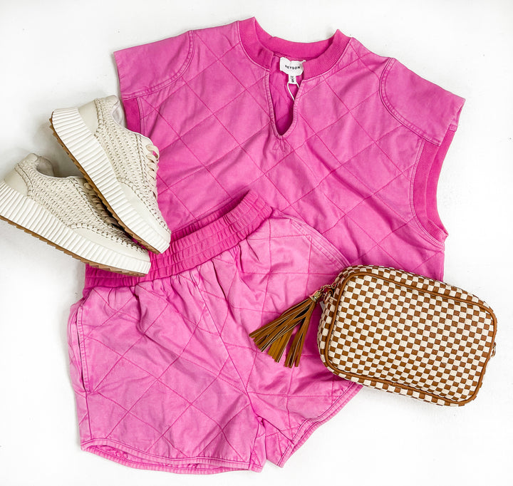 Washed Quilted Duo