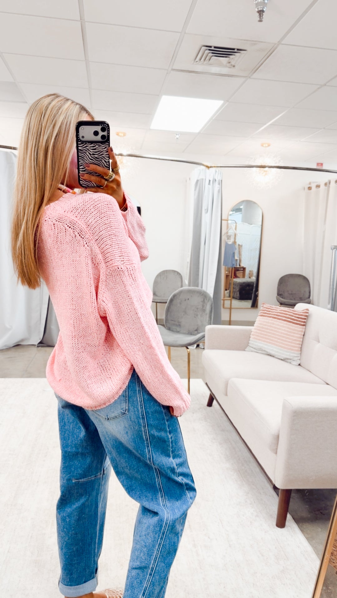The Sea Hibiscus Sweater-Ballet