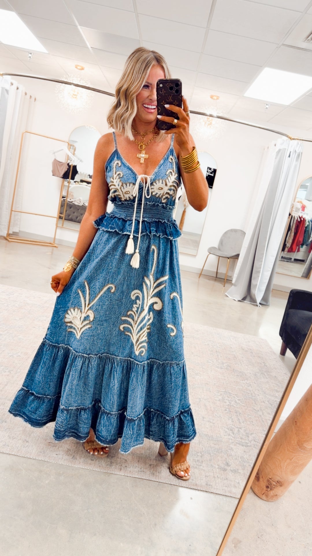 The Denim Reverie Dress