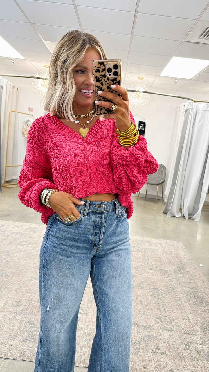 Melrose Balloon Sleeve Sweater