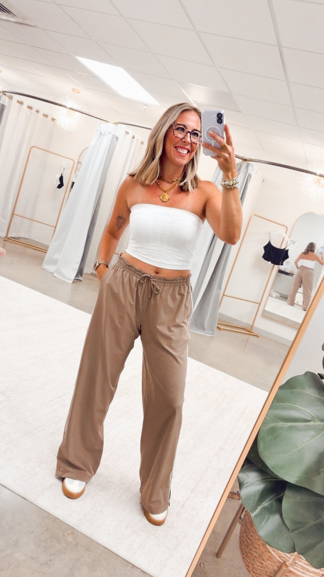 Beach Babe Tube Top-White