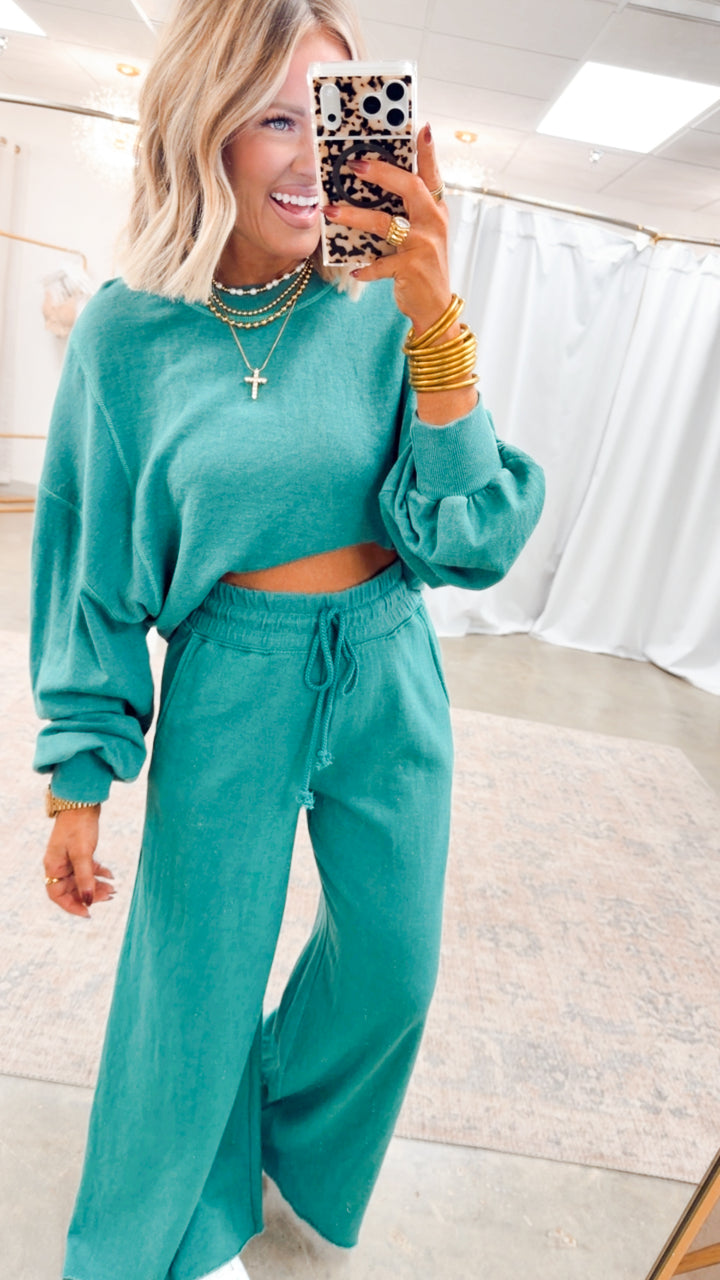The Hampton Luxe Set-Kelly Green