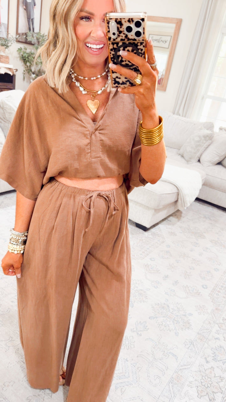 The Lora Popover Set- Rattan