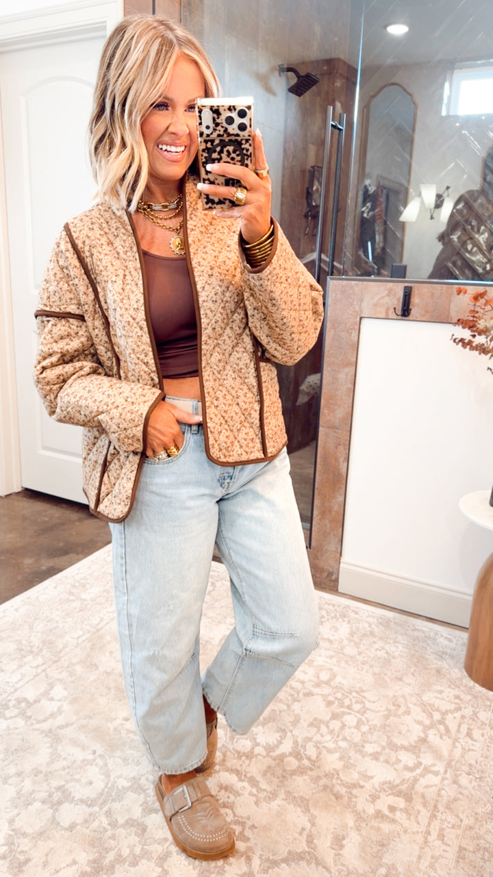 The Harvest Bloom Quilted Jacket