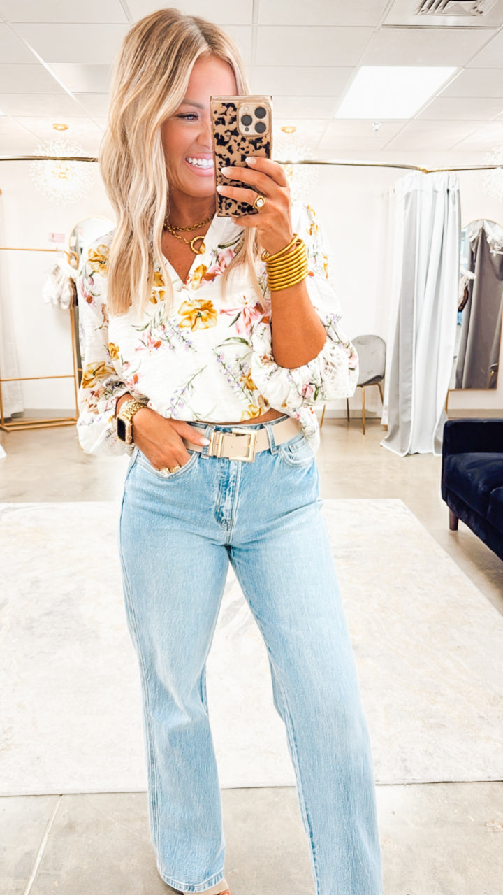 Everyday Floral Blouse