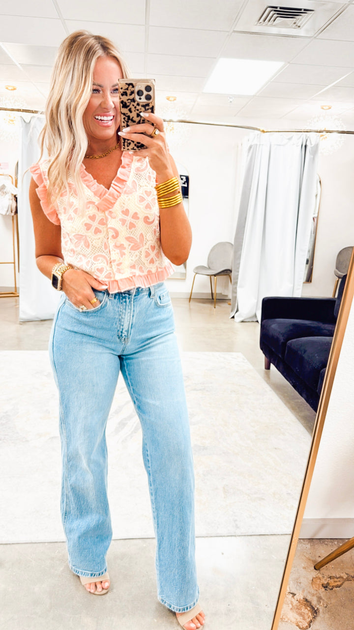 Bria Lace Vest