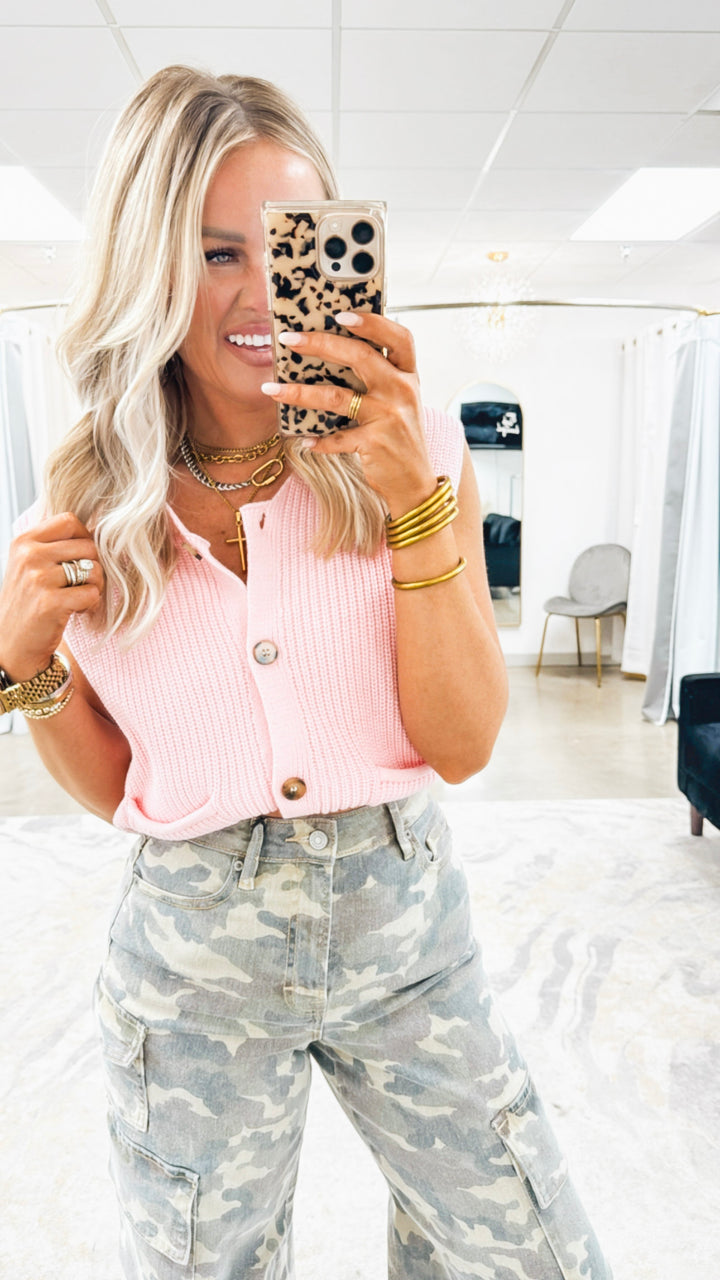 Rowan Button-Down Sweater Vest