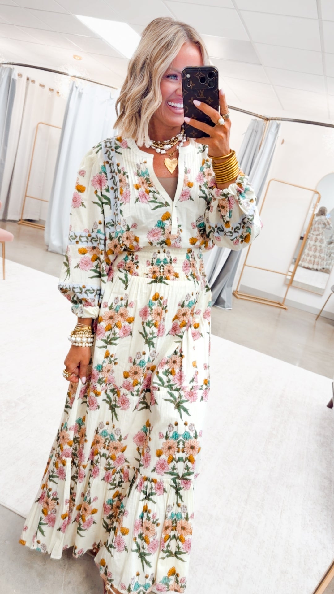 The Bloomfield Top & Maxi Skirt Set