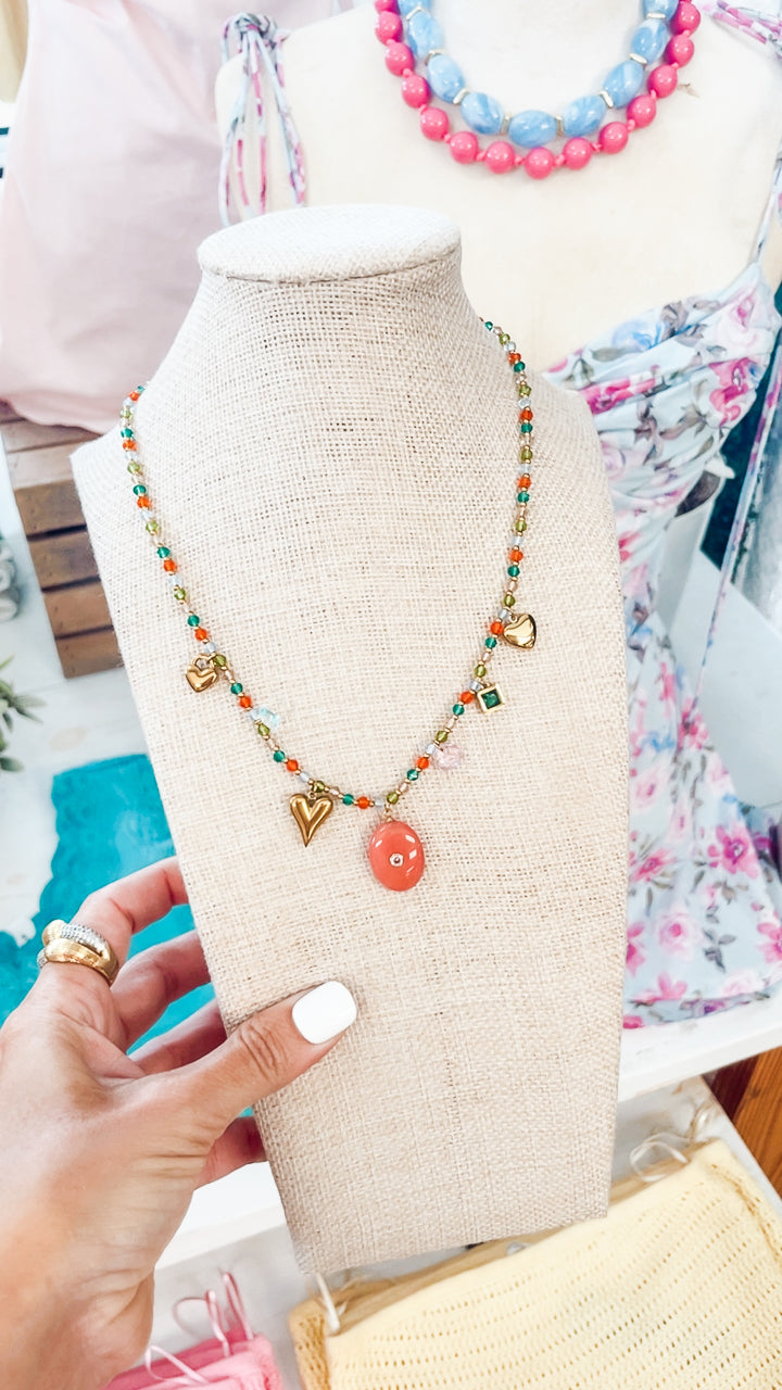 The Golden Sunset Necklace