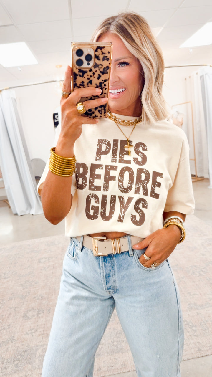 Pies Before Guys Tee